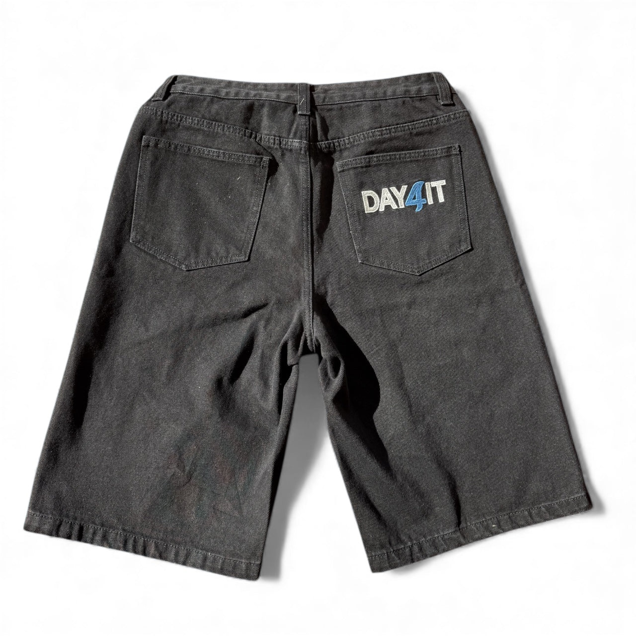 The BackWash Black Jorts