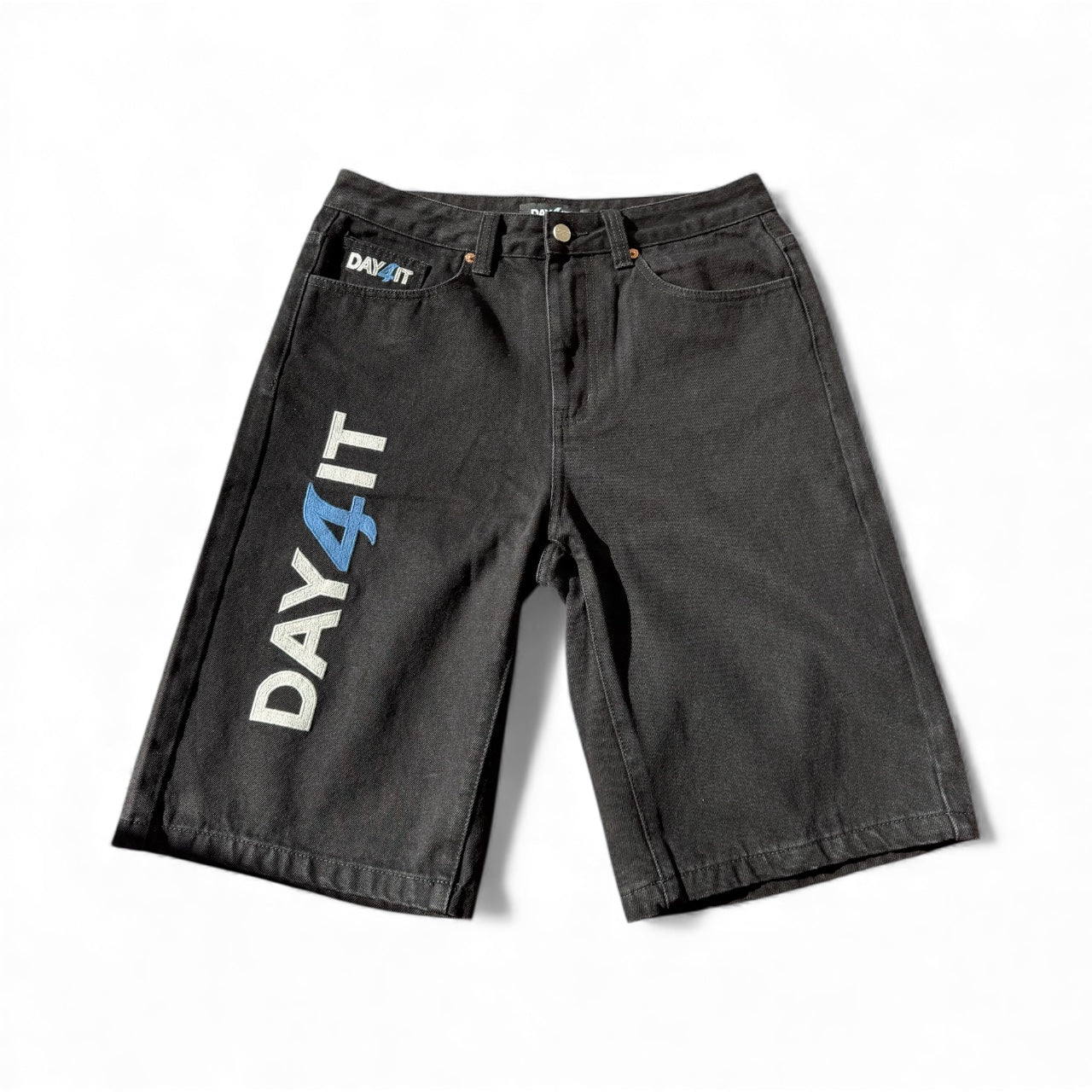 The BackWash Black Jorts